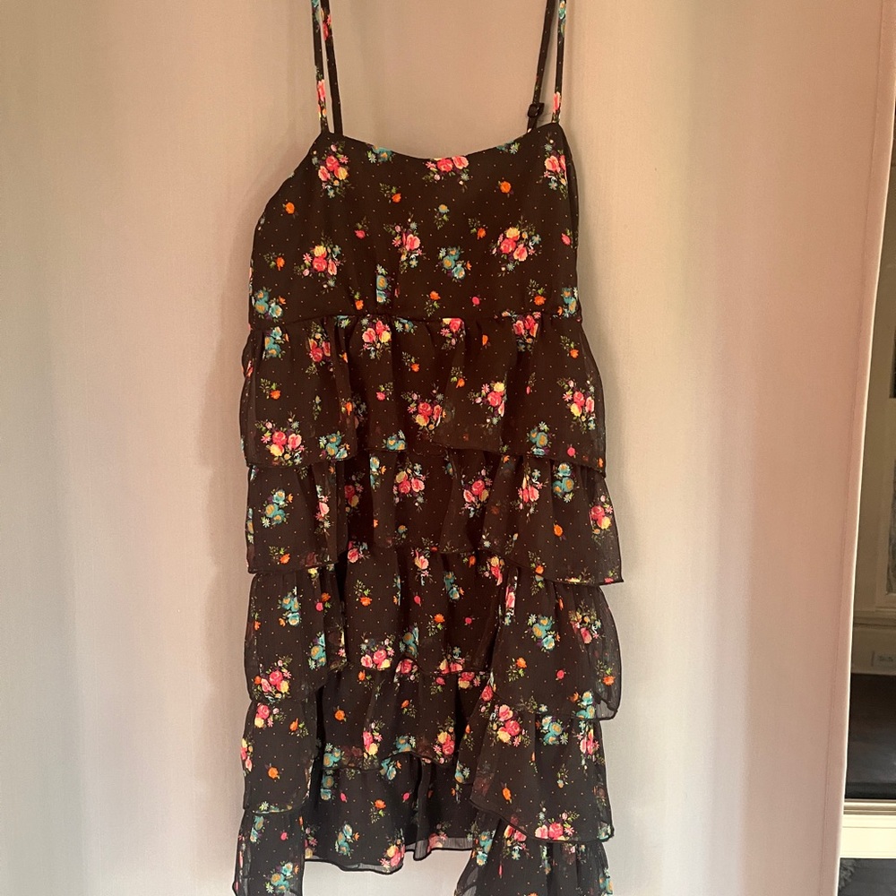 Floral Tiered Dress